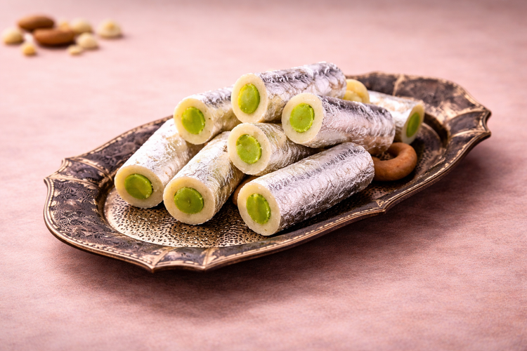 Badam Pista Roll